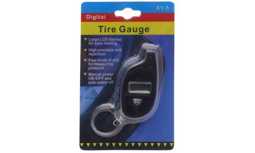 Манометр шинный Digitai Tire Gauge, цифровой, 10атм, питание CR2025, арт. XY-5