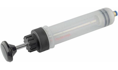 Шприц Маслозаливной АвтоДело 200мл, прозрачный, гибкая трубка