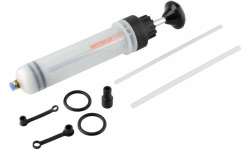 Шприц  Маслозаливной АвтоДело 200мл, прозрачный, гибкая трубка