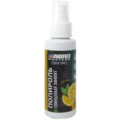 Полироль салона ABRO Masters, глянцевый, для пластика и винила, с ароматом лимона, флакон-спрей 120мл, арт. PA-100-G-RE Полироль салона ABRO Masters, глянцевый, для пластика и винила, с ароматом лимона, флакон-спрей 120мл, арт. PA-100-G-RE