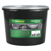 Смазка пластичная OILRIGHT, эксплуатационно-консервационная, многоцелевая, графитная, противозадирная, банка 5кг, арт. 6047