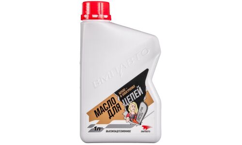 Масло-смазка для цепей бензопил ВМПАвто SAE 30, минеральное, высокоадгезионное, 1л, арт. 9207