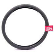 Оплетка на руль Carfort Truck X3, карбон, экокожа, черный цвет, размер XL (41-43см), арт. CSX341