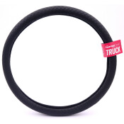 Оплетка на руль Carfort Truck X2, косичка, экокожа, черный цвет, размер XL (41-43см), арт. CSX241