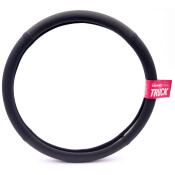 Оплетка на руль Carfort Truck X4, с перфорацией, экокожа, серый цвет, размер XL (41-43см), арт. CSX441