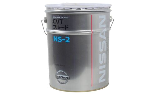 Масло трансмиссионное Nissan CVT Fluid NS-2, синтетическое, для вариаторов, 20л, арт. KLE52-00002
