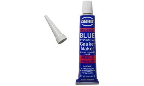 Герметик-прокладка АВRО Masters Blue RTV Silicone Gasket Maker, силиконовый, синий, туба 32г, арт. 10-АВ-CH-32