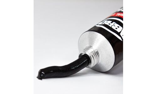 Герметик-прокладка АВRО Masters Black RTV Silicone Gasket Maker, силиконовый, чёрный, туба 32г, арт. 12-АВ-CH-32