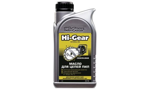 Масло цепное Hi-Gear Chain & Bar, минеральное, 1л, арт. HG1700