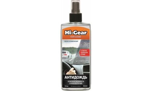 Антидождь Hi-Gear Rain Guard, для стекол и зеркал, флакон-спрей 150мл, арт. HG5624