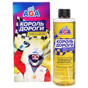Присадка в масло AGA «Король дороги», универсальная, защита от износа, продлевает срок службы агрегата, бутылка 240мл, арт. KR352 Присадка в масло AGA «Король дороги», универсальная, защита от износа, продлевает срок службы агрегата, бутылка 240мл, арт. KR352