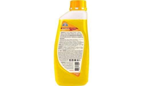 Антифриз AGA Z65, G12++, жёлтый, -65°C, 1кг, арт. AGA042Z