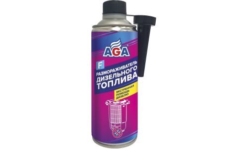 Размораживатель дизельного топлива AGA, бутылка 335мл, арт. AGA809F