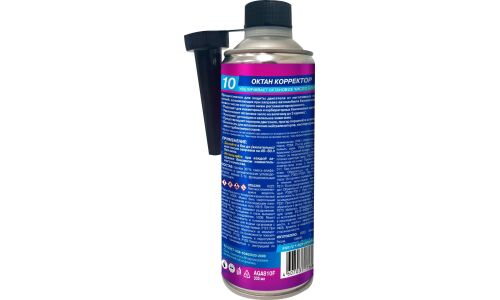 Октан-корректор AGA, присадка в бензин, бутылка 335мл, арт. AGA810F