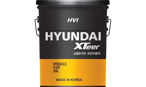 Масло гидравлическое Hyundai XTeer HVI 32, полусинтетическое, 20л, арт. 1120307