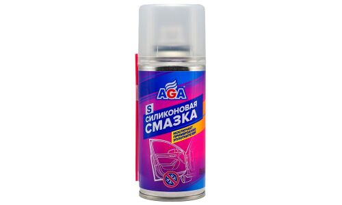 Смазка аэрозольная AGA, силиконовая, водостойкая, баллон 210мл, арт. AGA871S