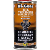 Присадка в моторное масло Hi-Gear Oil Treatment Old Cars & Taxi, комплексная, с кондиционером металла SMT², банка 444мл, арт. HG2250R Присадка в моторное масло Hi-Gear Oil Treatment Old Cars & Taxi, комплексная, с кондиционером металла SMT², банка 444мл, арт. HG2250R