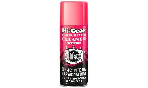 Очиститель карбюратора Hi-Gear Carburetor Cleaner, синтетический, снижает расход топлива, аэрозоль 520мл, арт. HG3116R