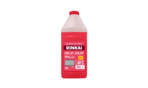 Антифриз Rinkai Long Life Coolant G11 LLC, красный, -40°C, 1кг, арт. AGR1