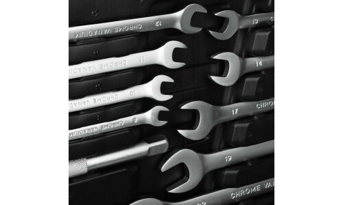 Набор инструментов Рокот, с трещоткой, под размеры 1/2, 1/4", комплект 83 предмета, арт. 736-123