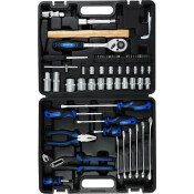 Набор инструментов Рокот, с трещоткой, под размеры 1/2, 1/4 Набор инструментов Рокот, с трещоткой, под размеры 1/2, 1/4