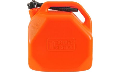 Канистра пластиковая 3ton Octane Reserve, вертикальная, c гофрированным шлангом, 20л, арт. 55383