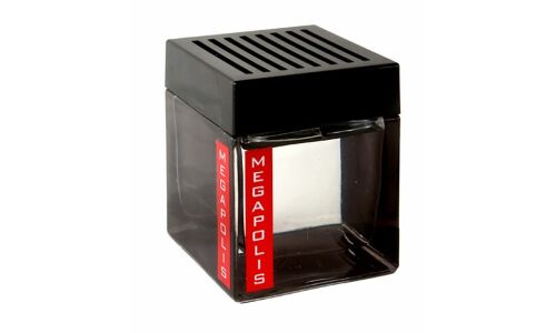 Ароматизатор на торпедо FKVJP Megapolis Антистресс, гелевый, флакон 60мл, арт. MGSL-101