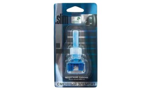Сменный блок для ароматизатора FKVJP Slim, Морской сквош, жидкий, в дефлектор, флакон 8мл, арт. SMRFL-91