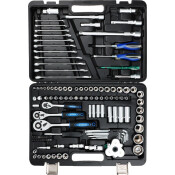 Набор инструментов Рокот, с трещоткой, под размеры 1/2, 1/4, 3/8 Набор инструментов Рокот, с трещоткой, под размеры 1/2, 1/4, 3/8