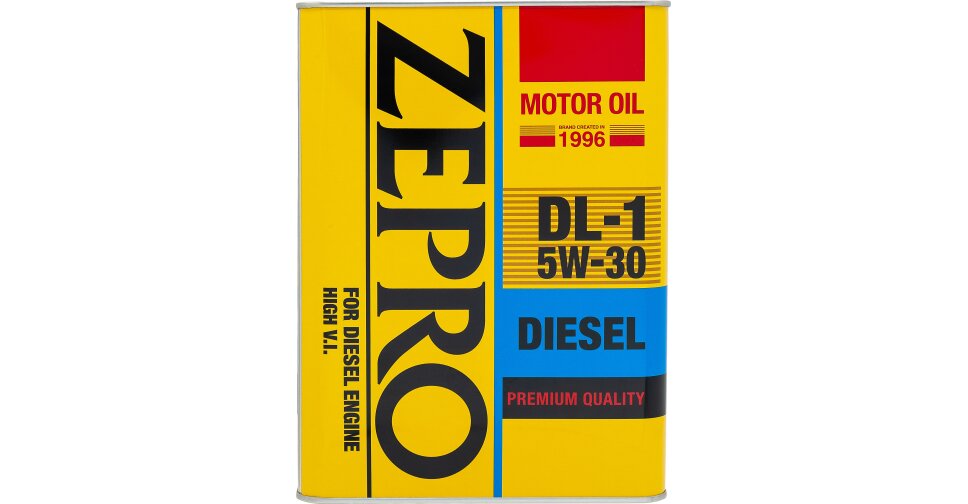 Масло моторное Zepro Diesel 5w30, полусинтетическое, ACEA C2, JASO