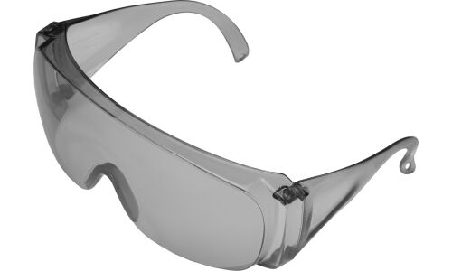 Очки защитные Сибртех, открытого типа, затемненные, ударопрочный поликарбонат, арт. 89156