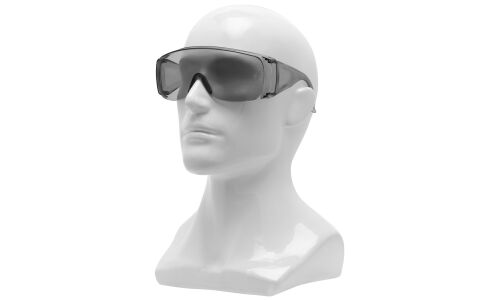 Очки защитные Сибртех, открытого типа, затемненные, ударопрочный поликарбонат, арт. 89156