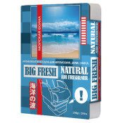 Ароматизатор под сиденье FKVJP Big Fresh Морская волна, гелевый, плоский футляр 200мл, арт. AR-BF107 Ароматизатор под сиденье FKVJP Big Fresh Морская волна, гелевый, плоский футляр 200мл, арт. AR-BF107