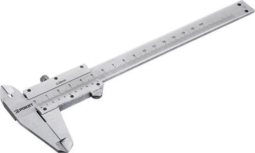 Штангенциркуль 150мм, шаг деления нониуса 0.02мм, арт. 660-006