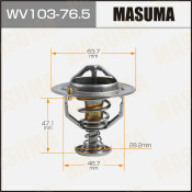 Термостат MASUMA WV103-76.5