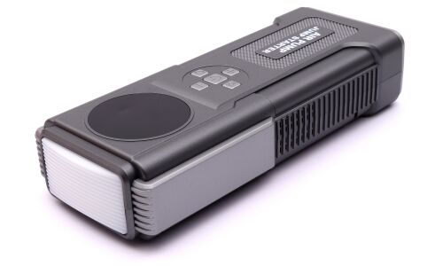 Портативное пусковое устройство Carfort, с функцией Power Bank, 10000мАч, 12В, ток пуска 2000А, 2xUSB порта, с фонариком, встроенный компрессор, арт. CFS-500