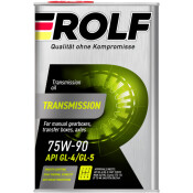 ROLF TRANSMISSION 75W90 GL-4/GL-5 синтетика 4л (металл) (1/4/40)
