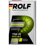 ROLF TRANSMISSION 75W90 GL-4/GL-5 синтетика 1л (металл) (1/12/108)