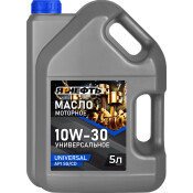 Масло моторное Ярнефть Universal 10w30, минеральное, API SG/CD, универсальное, 5л, арт. 56000