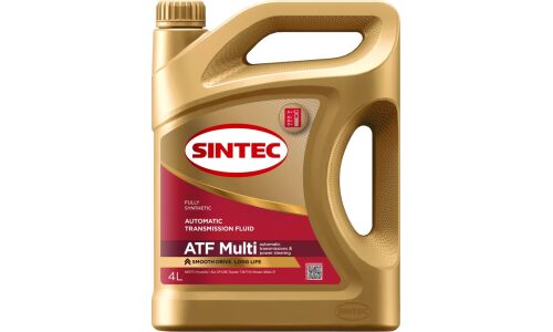 Масло трансмиссионное Sintec ATF Multi, синтетическое, универсальное, для АКПП, 4л, арт. 324710