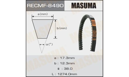 Ремень клиновый MASUMA рк.8490 17х1283 мм