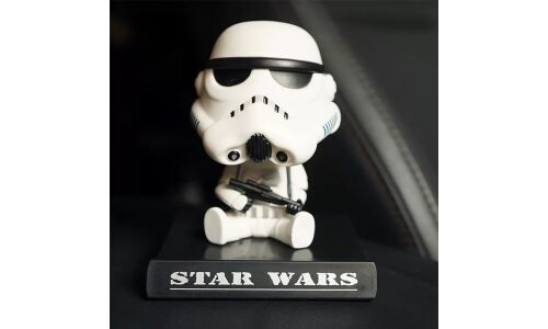 Игрушка на приборную панель «Star Wars», белая