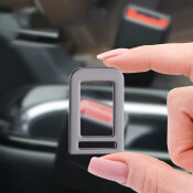 Вставка в замок ремня безопасности, метал , компл 2шт, черный