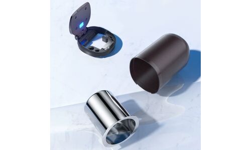 Пепельница в подстаканник, черная