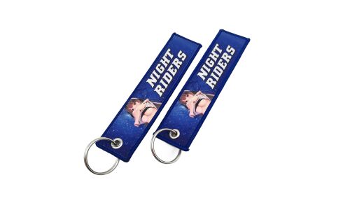 Брелок тканевый с вышивкой «NIGHTRIDERS»