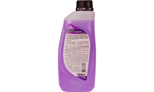 Антифриз AGA Long Life, G12evo, PSi-OAT, фиолетовый, -50°C, 1кг, арт. AGA328LL