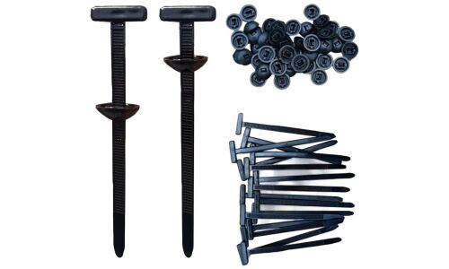 Клипса крепежная (хомут нейлоновый . CARFORT 90мм, уп100шт