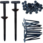 Клипса крепежная (хомут нейлоновый . CARFORT 90мм, уп20шт