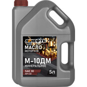 Масло моторное Ярнефть М-10ДМ SAE 30, минеральное, API CD, для дизельного двигателя, 5л, арт. 4494