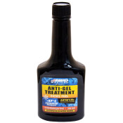 Антигель ABRO Masters Anti-Gel Treatment, присадка в дизельное топливо, защищает от коррозии, бутылка 355мл, арт. DA-650-AM-RE